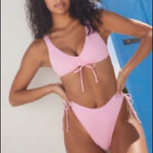 Pacsun LA Hearts Pink Bikini